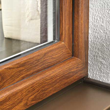 Ламинация окон ПВХ